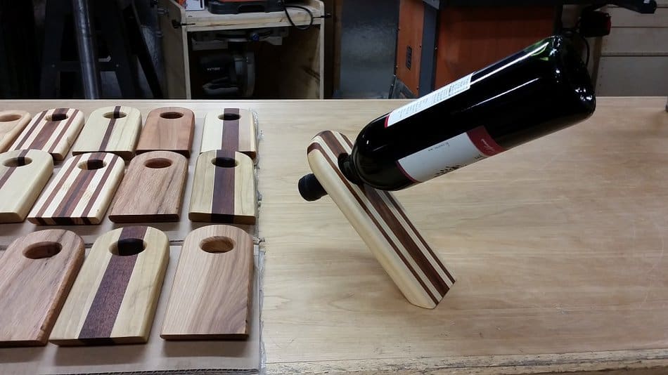 Magic wine discount bottle holder plans